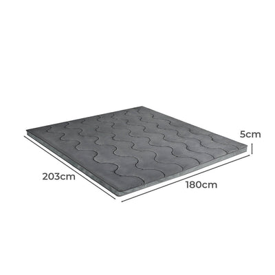 Dreamz Pillowtop Mattress Topper Protector Bed Luxury Mat Pad Home Kingg Cover Payday Deals