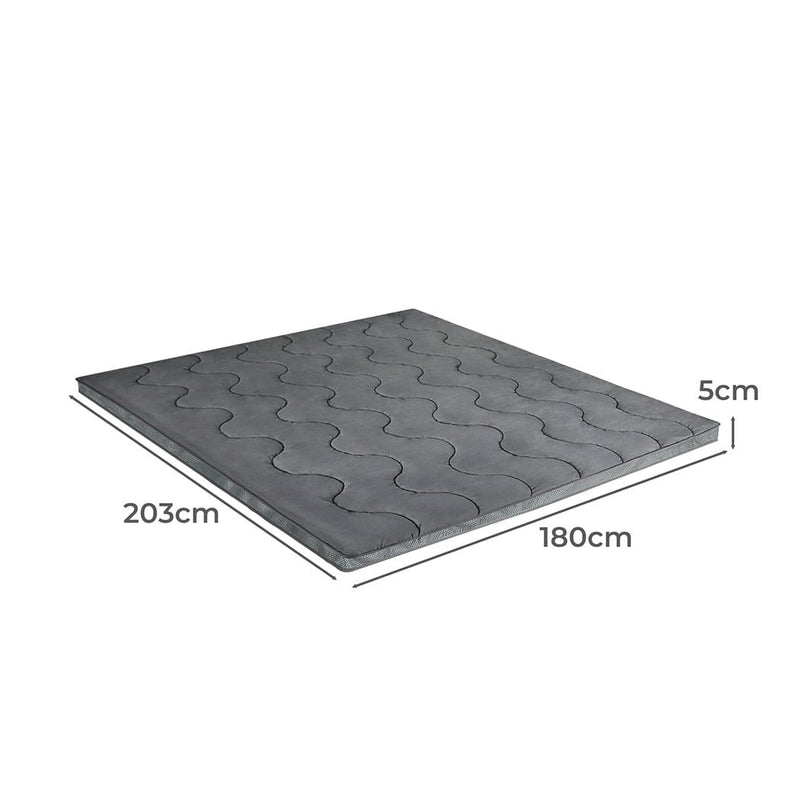 Dreamz Pillowtop Mattress Topper Protector Bed Luxury Mat Pad Home Kingg Cover Payday Deals