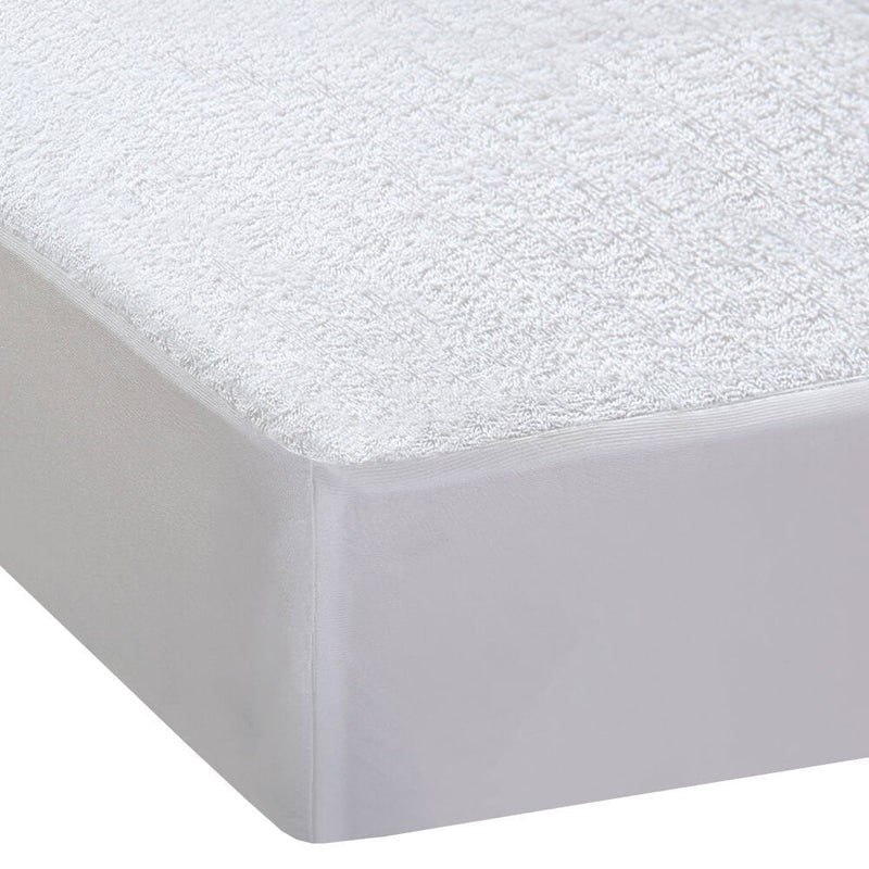 DreamZ Terry Cotton Fully Fitted Waterproof Mattress Protector in King Size Payday Deals