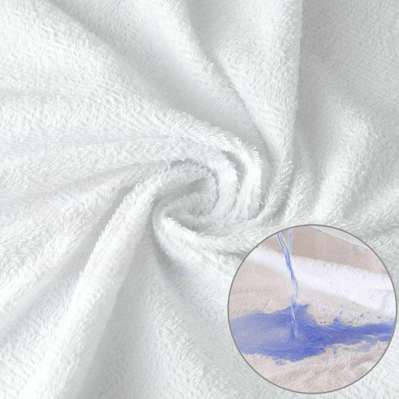 DreamZ Terry Cotton Fully Fitted Waterproof Mattress Protector King Single Size Payday Deals