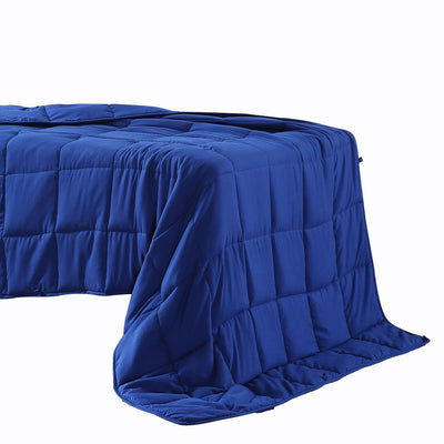 DreamZ Weighted Blanket Heavy Gravity Deep Relax 5KG Adult Double Navy Payday Deals
