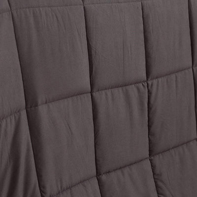 DreamZ Weighted Blanket Heavy Gravity Deep Relax 9KG Adult Double Grey Payday Deals