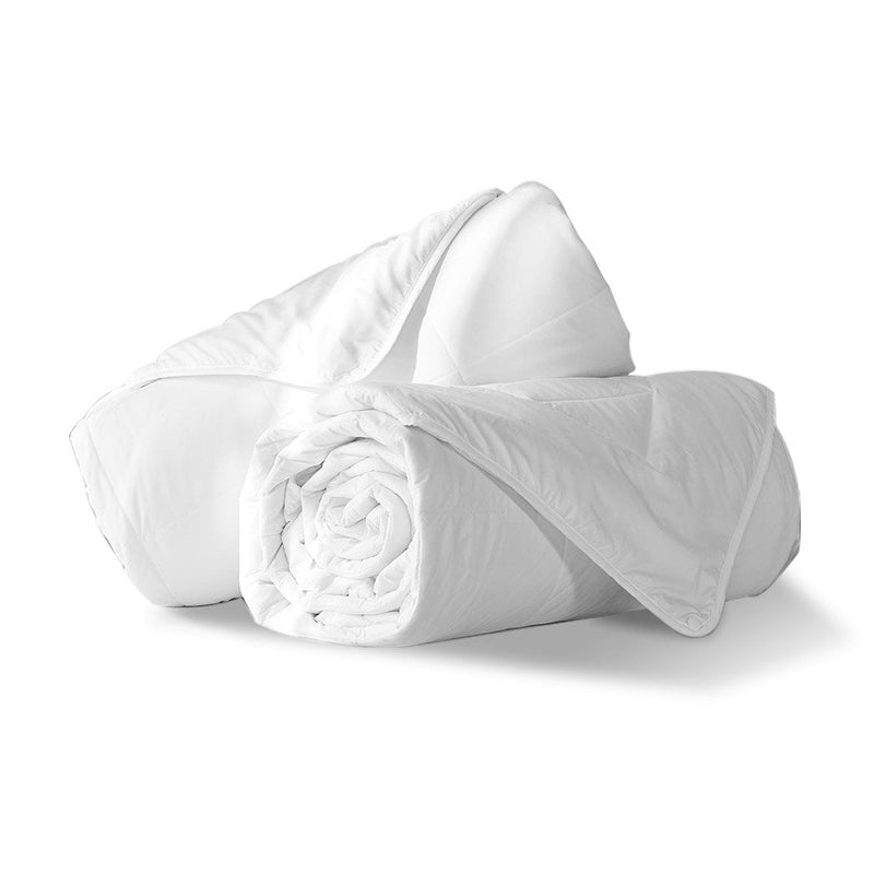 DreamZ Wool Quilt 100% Aus Merino Duvet Doona Summer All Season Double 350GSM Payday Deals