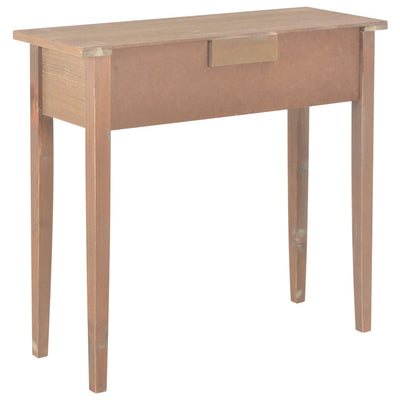 Dressing Console Table Brown 79x30x74 cm Wood Payday Deals