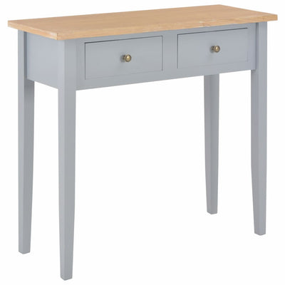 Dressing Console Table Grey 79x30x74 cm Wood Payday Deals