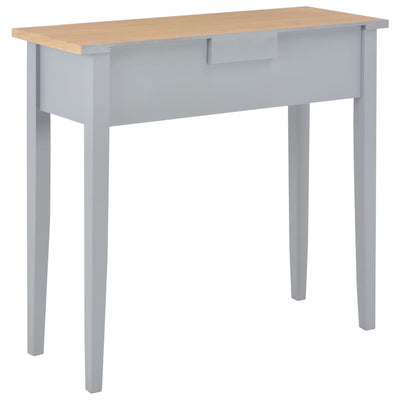 Dressing Console Table Grey 79x30x74 cm Wood Payday Deals