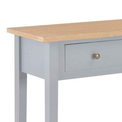 Dressing Console Table Grey 79x30x74 cm Wood Payday Deals