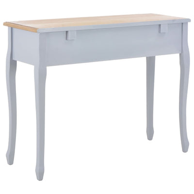 Dressing Console Table with 3 Drawers Grey Payday Deals