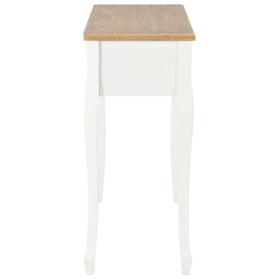 Dressing Console Table with 3 Drawers White Payday Deals