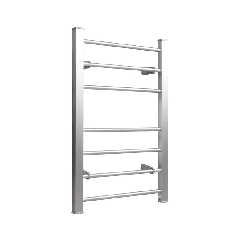 Dutxa Heated Towel Rail Bathroom Electric Heater Rack Warmer Clothes Silver 130W Payday Deals