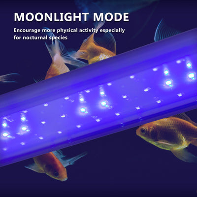 Dynamic Power 33W Aquarium Blue White LED Light for Tank 120-140cm Payday Deals