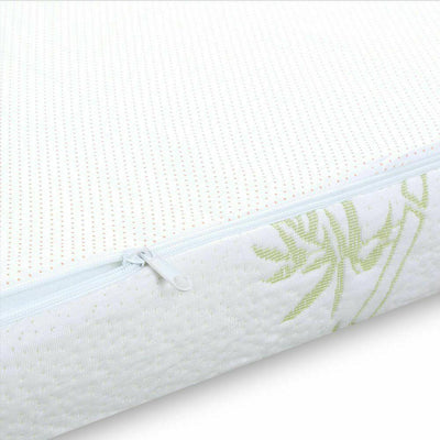DreamZ 5cm Thickness Cool Gel Memory Foam Mattress Topper Bamboo Fabric King - Payday Deals