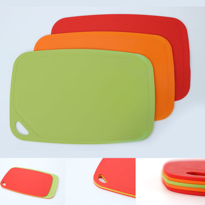 Ecosillee Green TPU Chopping Board Antibacterial Cutting Board Baby Food Grade Kitchen Payday Deals