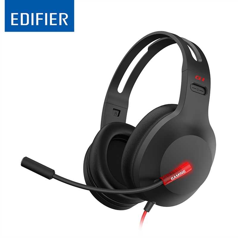 EDIFIER G1 USB Professional Gaming Headset with Microphone - Noise Cancelling Microphone, LED lights - Ideal for PUBG, PS4, PC Payday Deals