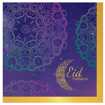 Eid Mubarak 8 Guest Tableware Pack Payday Deals