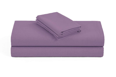 Elan Linen 1200TC Organic Cotton Double Sheet Sets Purple Payday Deals