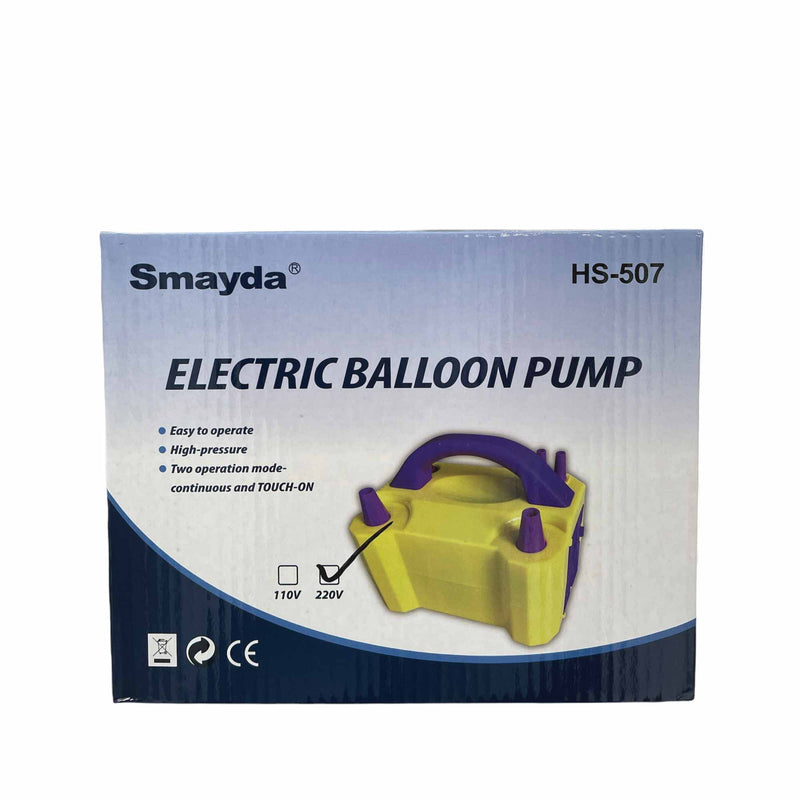 Electric Balloon Pump Inflating Air - AC 600W AU Plug - Party Balloons Payday Deals