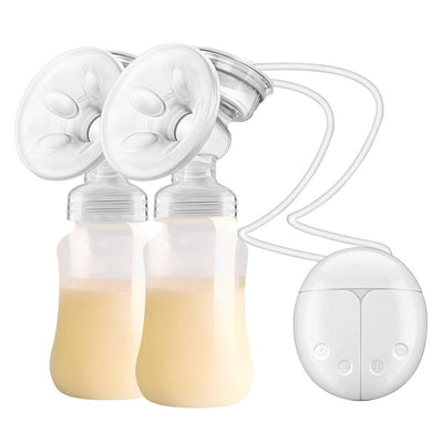 Electric Breast Pump Automatic Milk Suction Double Side Intelligent Baby Feeder Payday Deals