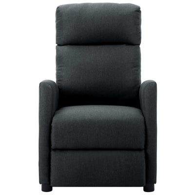 Electric Massage Reclining Chair Dark Grey Fabric Payday Deals