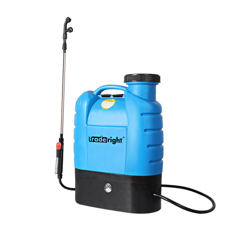 Electric Sprayer Rechargeable Battery Backpack Farm Garden Weed Grass Spray 16L Payday Deals