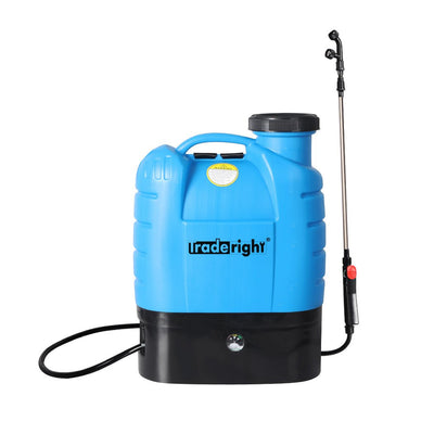 Electric Sprayer Rechargeable Battery Backpack Farm Garden Weed Grass Spray 16L Payday Deals