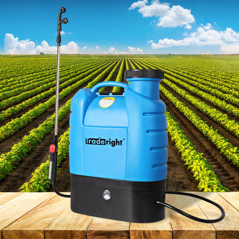 Electric Sprayer Rechargeable Battery Backpack Farm Garden Weed Grass Spray 16L Payday Deals