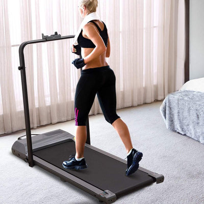 Electric Treadmill Walking Pad Home Office Gym Exercise Fitness Foldable Compact Payday Deals