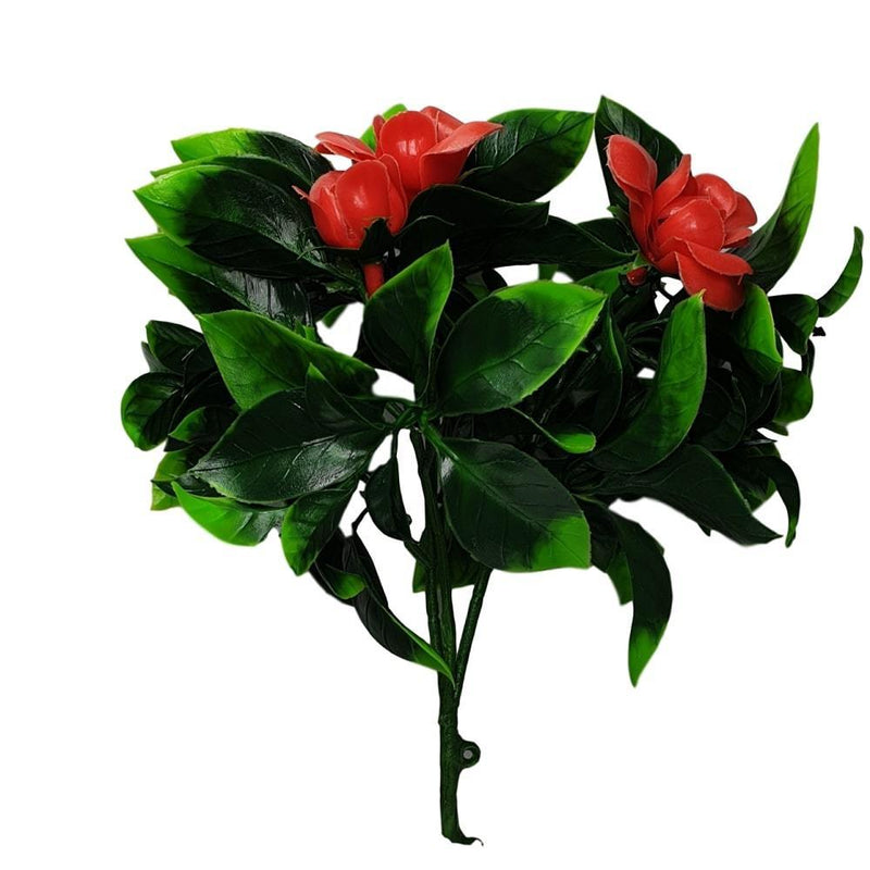 Elegant Red Rose Vertical Garden / Green Wall UV Resistant Sample Payday Deals