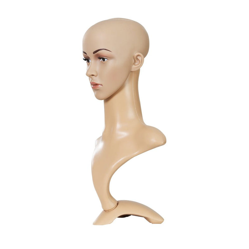 Embellir Female Mannequin Head Dummy Model Display Shop Stand Professional Use Payday Deals