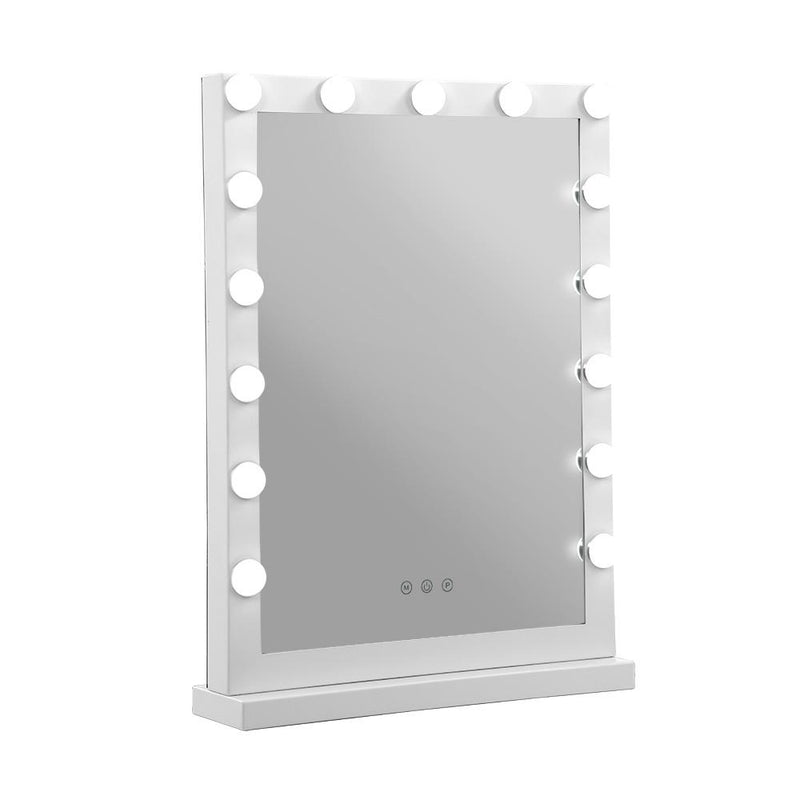 Embellir Hollywood Makeup Mirror With Light 15 LED Bulbs Vanity Lighted Stand Payday Deals