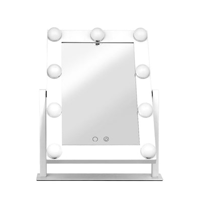 Embellir LED Standing Makeup Mirror - White Payday Deals