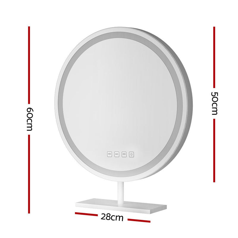 Embellir Makeup Mirror with Light Bluetooth LED Hollywood Vanity Mirrors 50CM Payday Deals