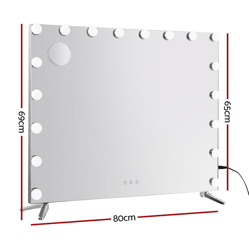 Embellir Makeup Mirror with Light LED Hollywood Mounted Wall Mirrors Cosmetic Payday Deals