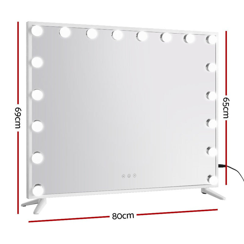 Embellir Makeup Mirror with Light LED Hollywood Vanity Dimmable Wall Mirrors Payday Deals