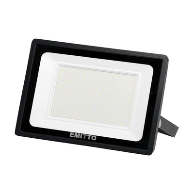 Emitto LED Flood Light 300W Outdoor Floodlights Lamp 220V-240V Cool White Payday Deals