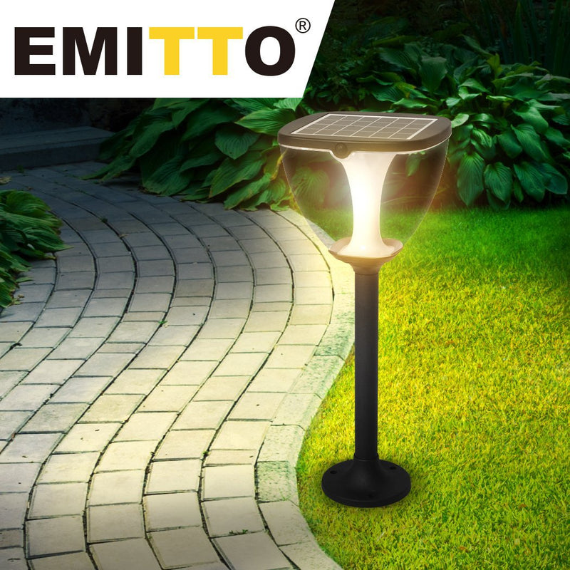 EMITTO Solar Powered LED Ground Garden Lights Path Yard Park Lawn Outdoor 40cm Payday Deals