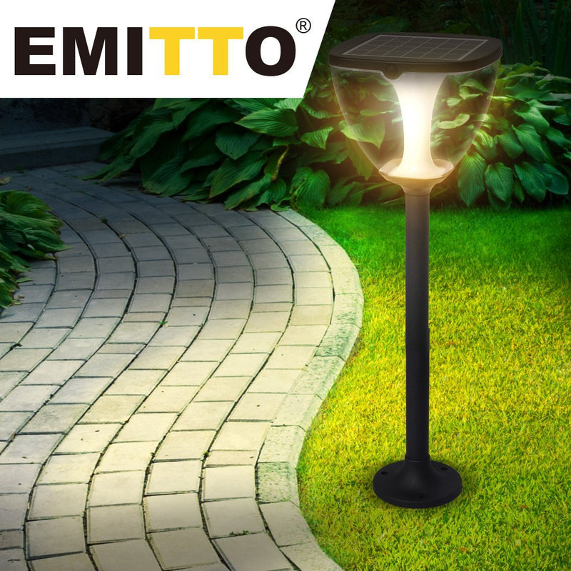 EMITTO Solar Powered LED Ground Garden Lights Path Yard Park Lawn Outdoor 80cm Payday Deals