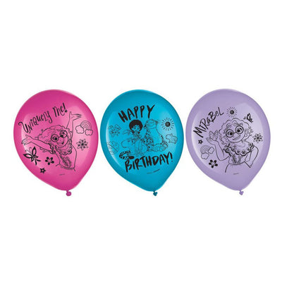 Encanto Latex Balloons 6 Pack