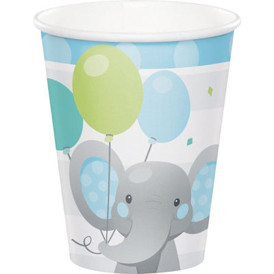 Enchanting Elephant Blue 8 Guest Tableware Party Pack Payday Deals