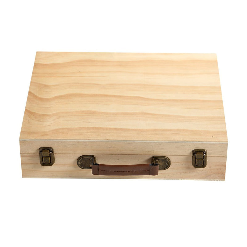 Essential Oil Storage Box Wooden 70 Slots Aromatherapy Container Organiser Payday Deals
