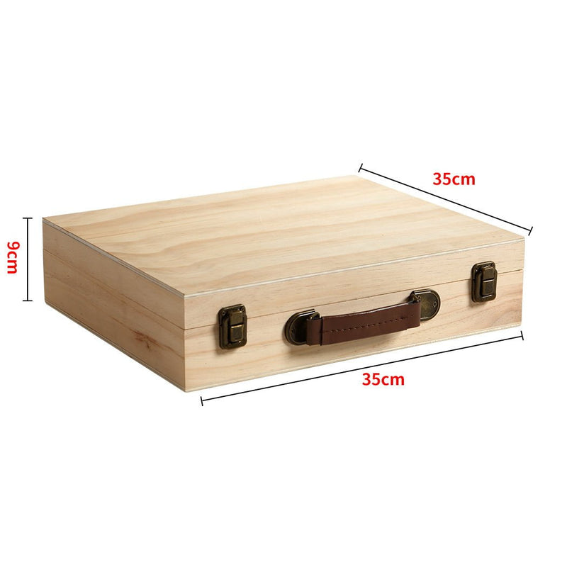 Essential Oil Storage Box Wooden 70 Slots Aromatherapy Container Organiser Payday Deals