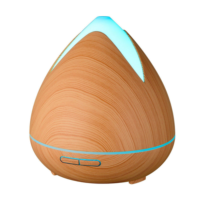 Essential Oils Ultrasonic Aromatherapy Diffuser Air Humidifier Purify 400ML  Light Wood Payday Deals