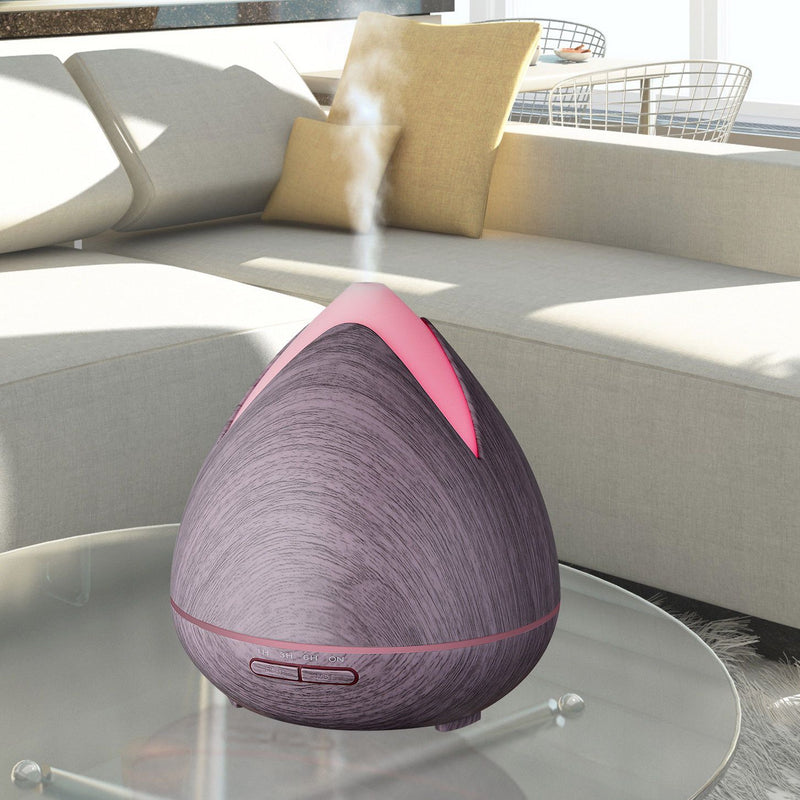 Essential Oils Ultrasonic Aromatherapy Diffuser Air Humidifier Purify 400ML  Violet Payday Deals