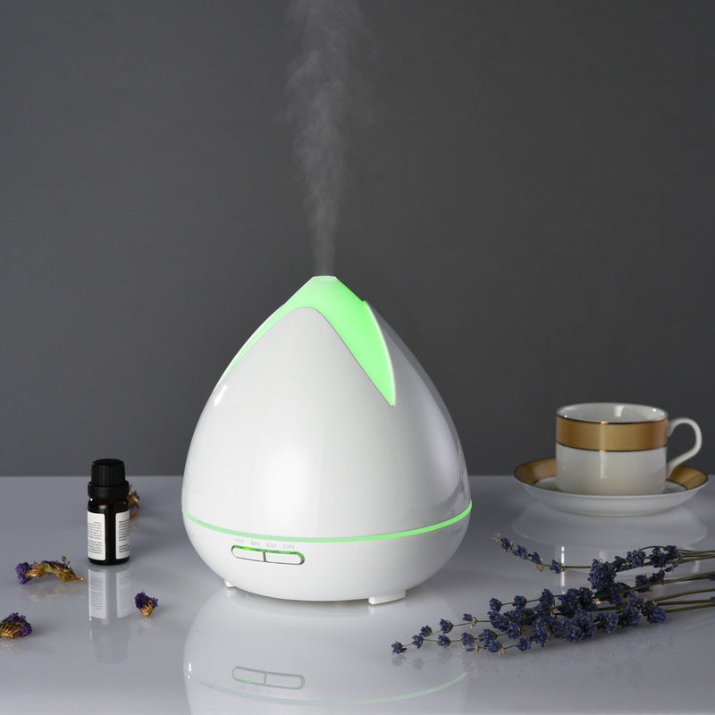 Essential Oils Ultrasonic Aromatherapy Diffuser Air Humidifier Purify 400ML  White Payday Deals