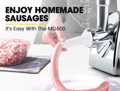 EuroChef 2800W Electric Meat Grinder Mincer Sausage Filler Kibbe Maker Payday Deals