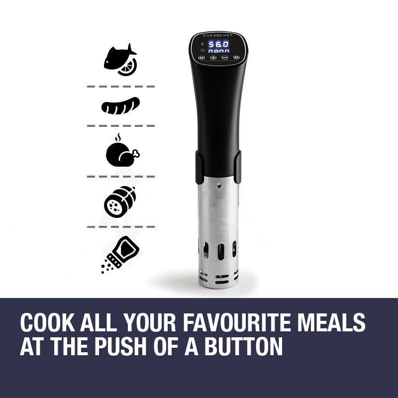 EuroChef Sous Vide Cooker Immersion Heater Circulator Precision Slow Kitchen Payday Deals