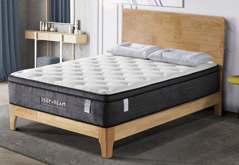 Eurotop Mattress 5 Zone Pocket Spring Latex Foam 34cm - Double Payday Deals