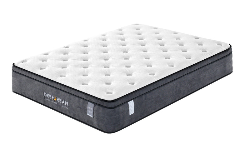 Eurotop Mattress 5 Zone Pocket Spring Latex Foam 34cm - King Payday Deals