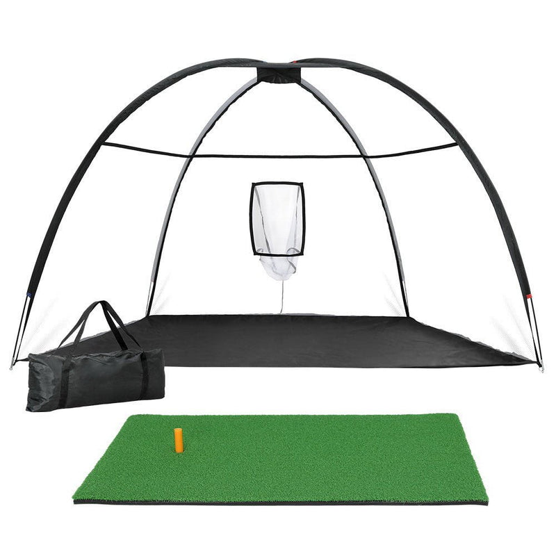 Everfit 3.5M Golf Practice Net with Driving Mat Training Target Hitting Mat Payday Deals