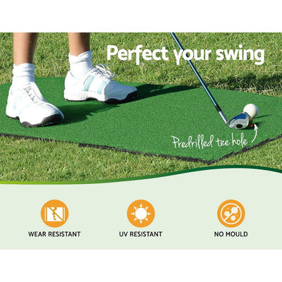 Everfit 3.5M Golf Practice Net with Driving Mat Training Target Hitting Mat Payday Deals